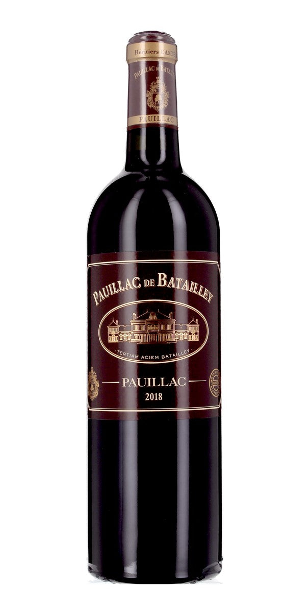 Heritiers Casteja Pauillac de batailley 2018