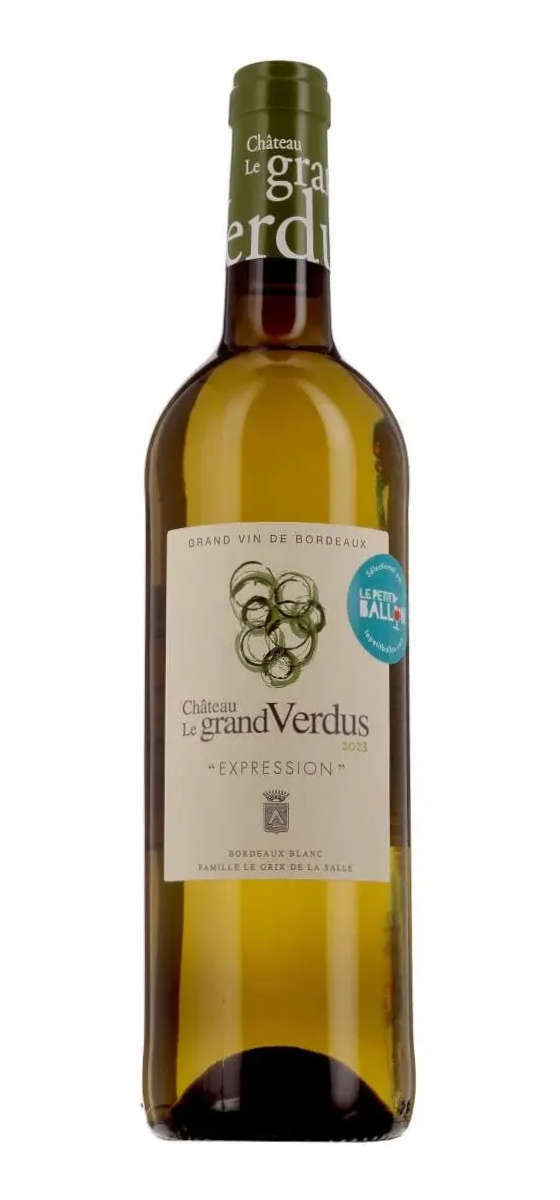Château Le Grand Verdus - Expression - AOP Bordeaux - Blanc - 2023