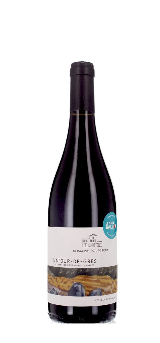 Domaine Pouderoux - Latour-de-Grès - AOP Côtes du Roussillon Villages - Rouge - 2022