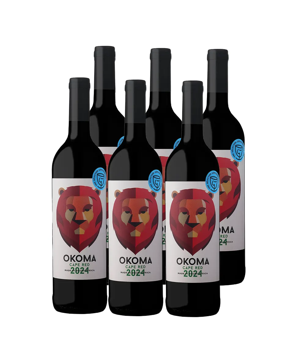 Marianne Wine Farm - Okoma - Le best-seller du Petit Ballon - 6 bouteilles - WO Western Cape - Rouge - 2025