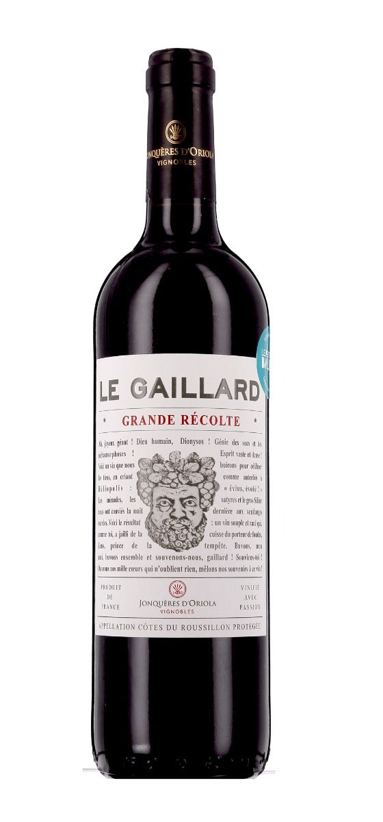Domaine Jonquères D'Oriola - Le Gaillard - AOP Côtes du Roussillon - Rouge - 2019