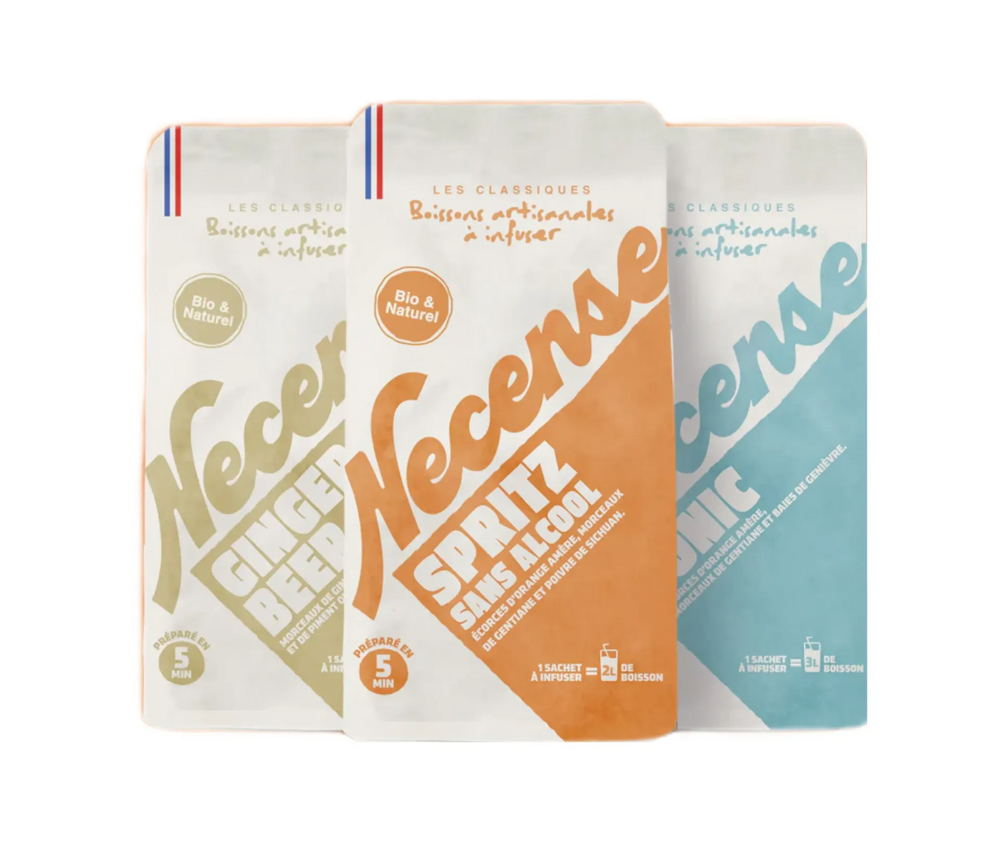 Kit : Spritz sans alcool BIO + Ginger Beer BIO +Tonic BIO