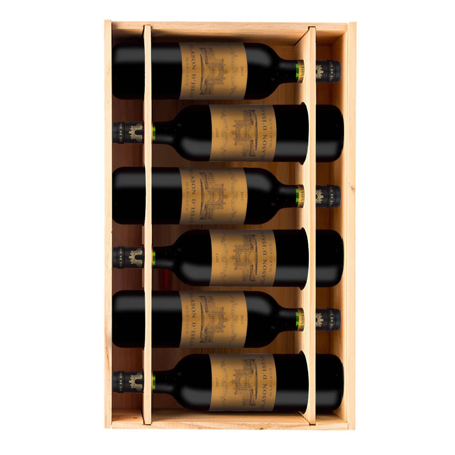 Blason d’Issan 2019 - 6 bouteilles & Caisse bois