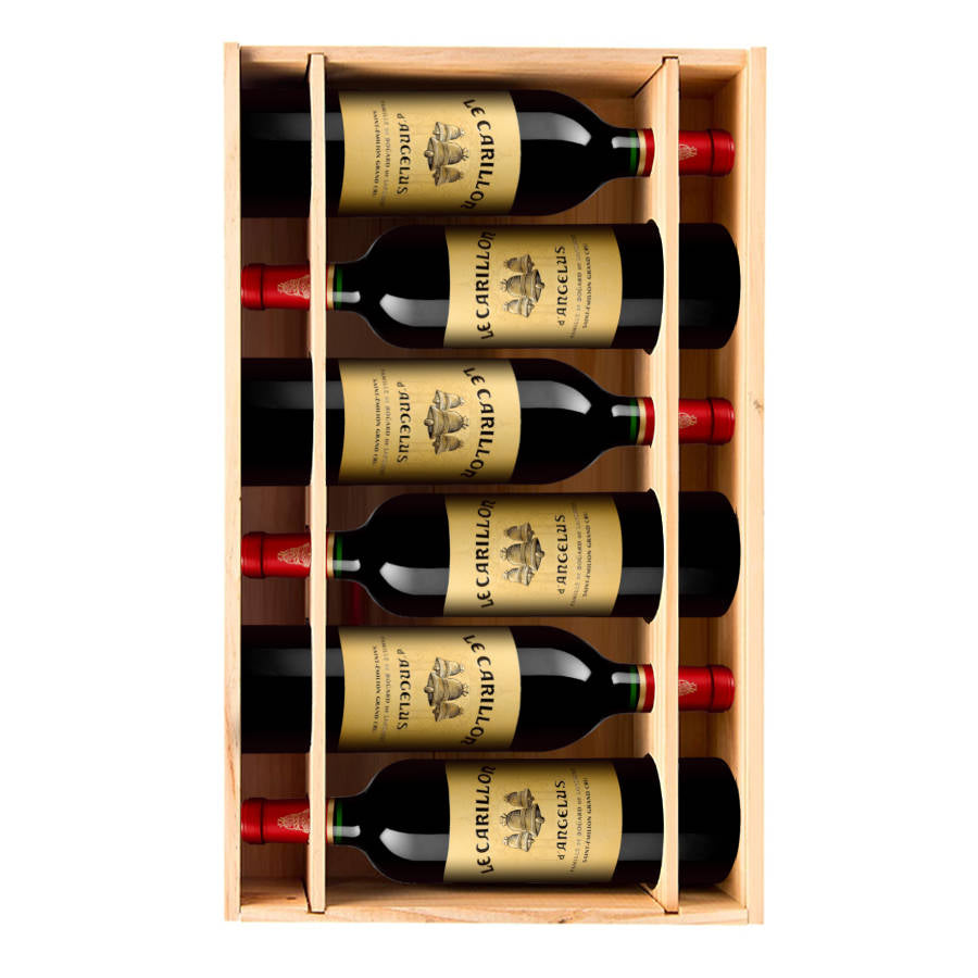 Carillon d’Angelus 2015 - 6 bouteilles & Caisse bois