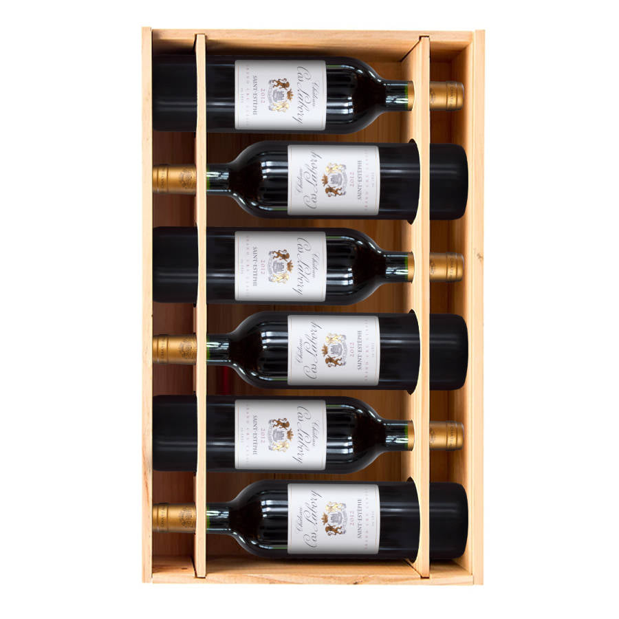 Château Cos Labory 2012 - 6 bouteilles & Caisse bois