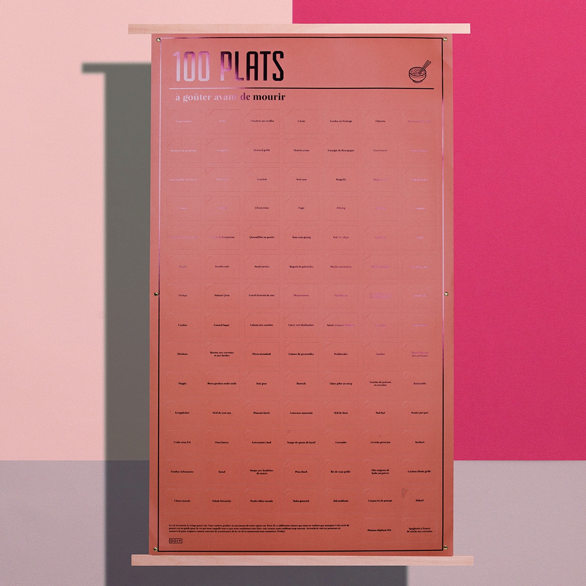 100 plats à goûter avant de mourir