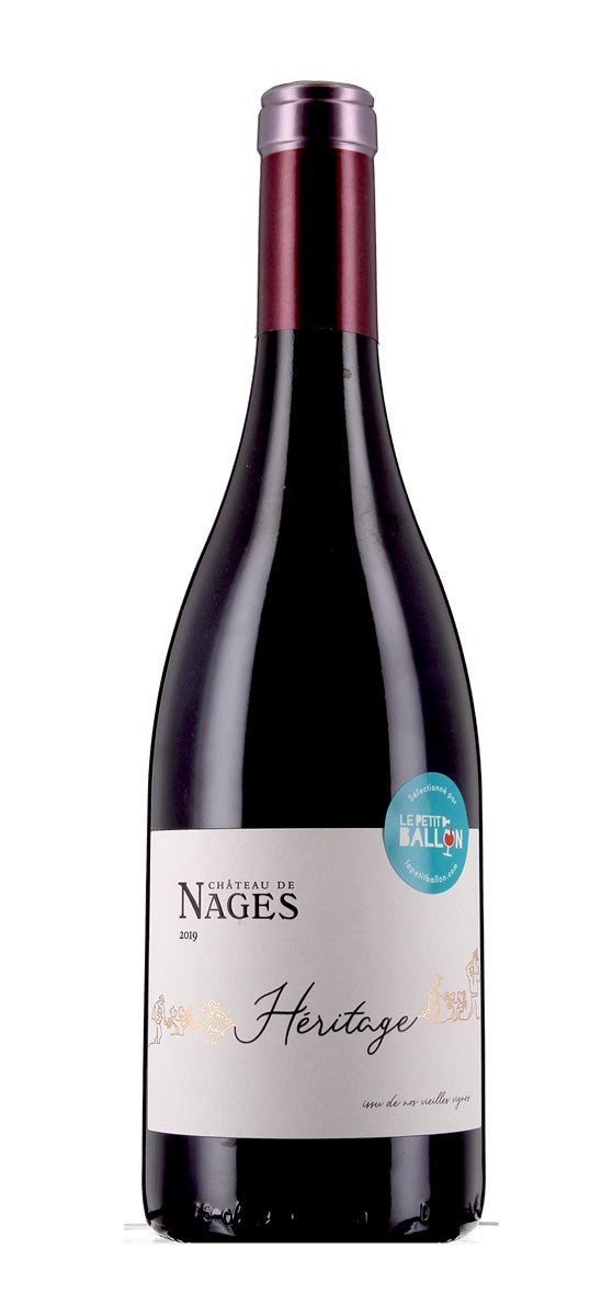 Château de Nages - Héritage - AOP Costières de Nîmes - Rouge - 2019