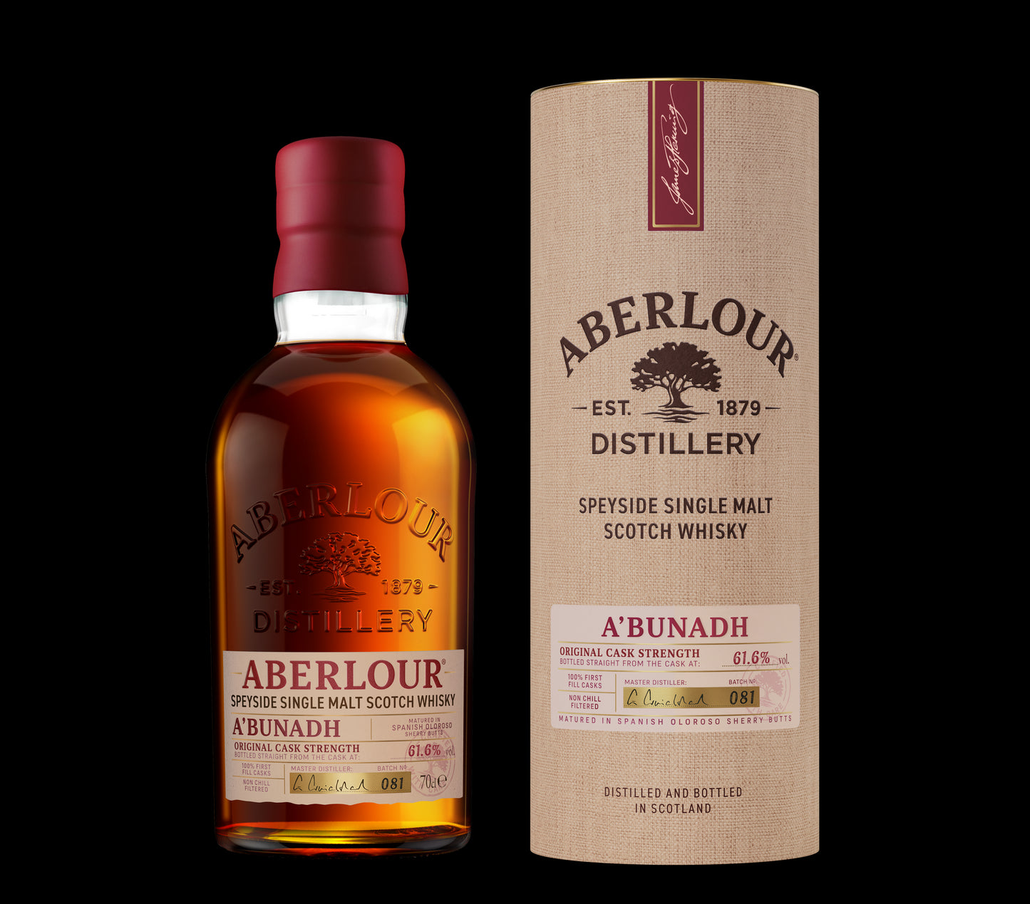Aberlour - A'Bunadh Batch 81 & étui
