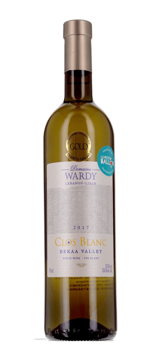 Domaine Wardy - Clos blanc - Bekaa (Liban) - Blanc - 2017