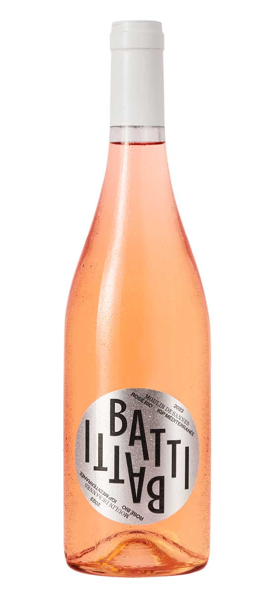 Moulin de Sannes - Batti Batti - IGP Méditerranée - Rosé - 2023
