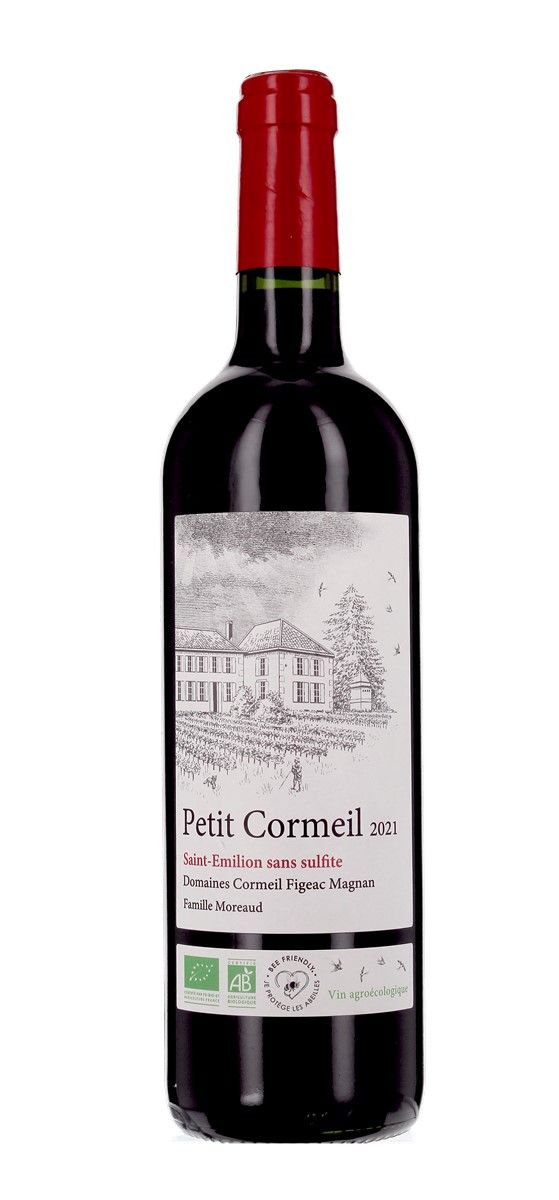 Domaine Cormeil Figeac Victor Moreaud - Petit Cormeil - AOP Saint-Emilion - Rouge - 2022