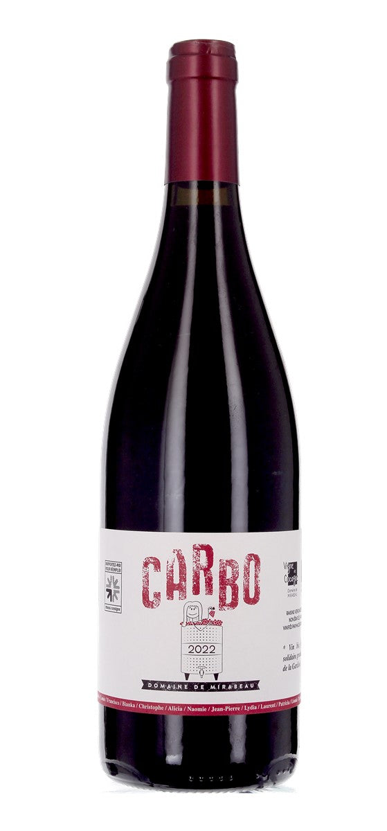 Domaine de Mirabeau - Carbo - IGP Collines de La Moure - Rouge - 2022