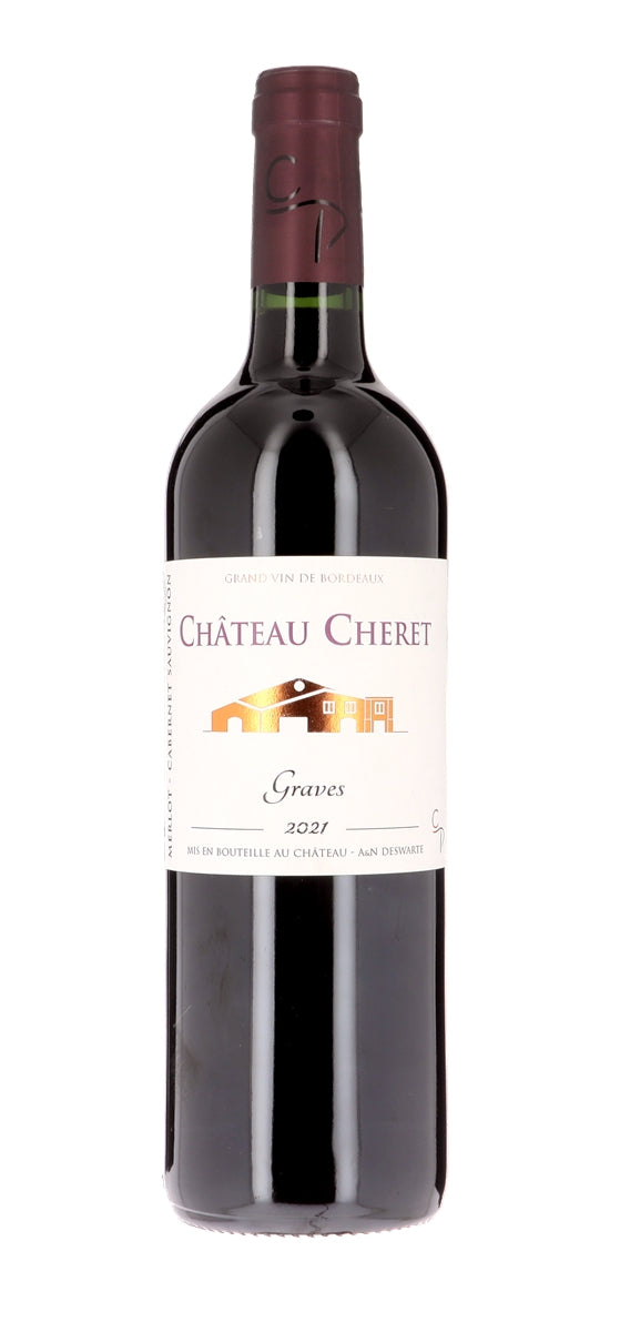 Château Cheret Pitres - Graves - AOP Graves - Rouge - 2021