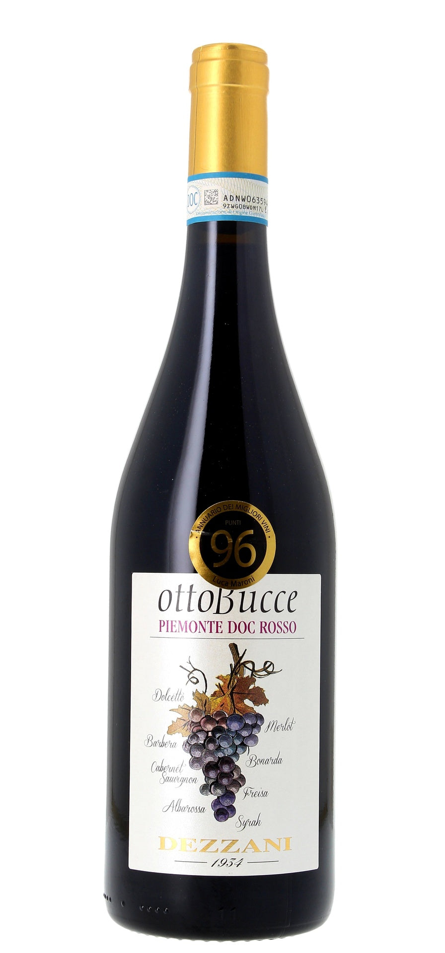 Dezzani - Otto Bucce - DOC Piémont - Rouge - 2022