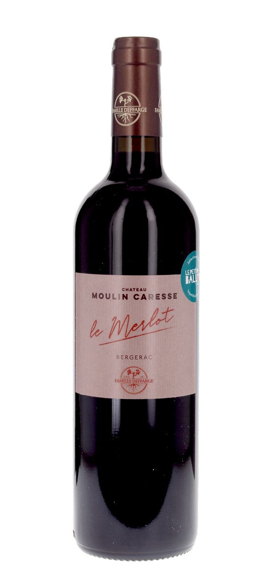 Château Moulin Caresse - Le Merlot - AOP Bergerac - Rouge - 2023