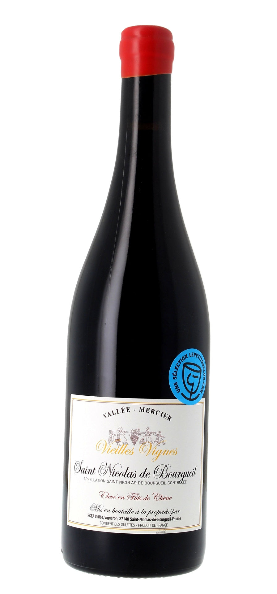 Domaine Mercier Vallée - Vieilles Vignes - AOP Saint-Nicolas-de-Bourgueil - Rouge - 2024