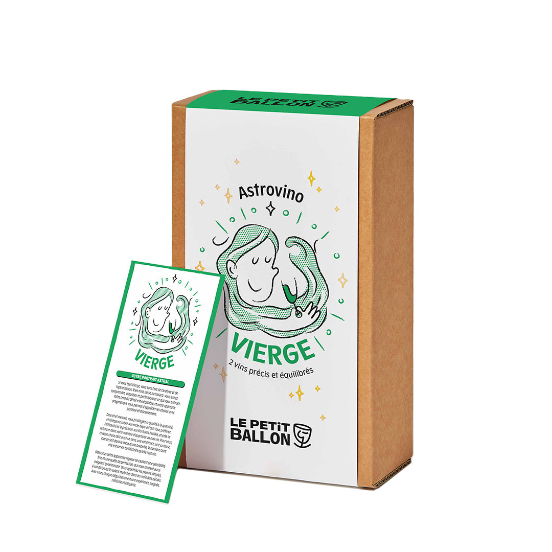 Coffret Astro - Signe Vierge - 2 bouteilles