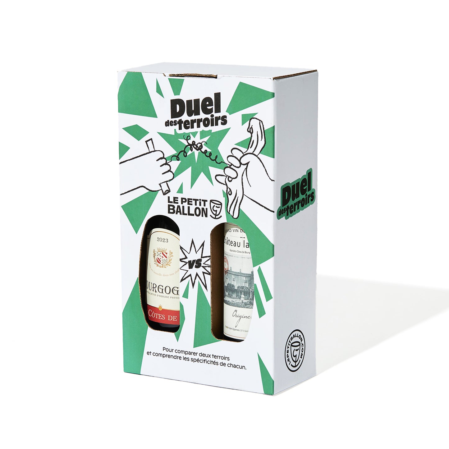 Coffret Duel des terroirs - 2 bouteilles
