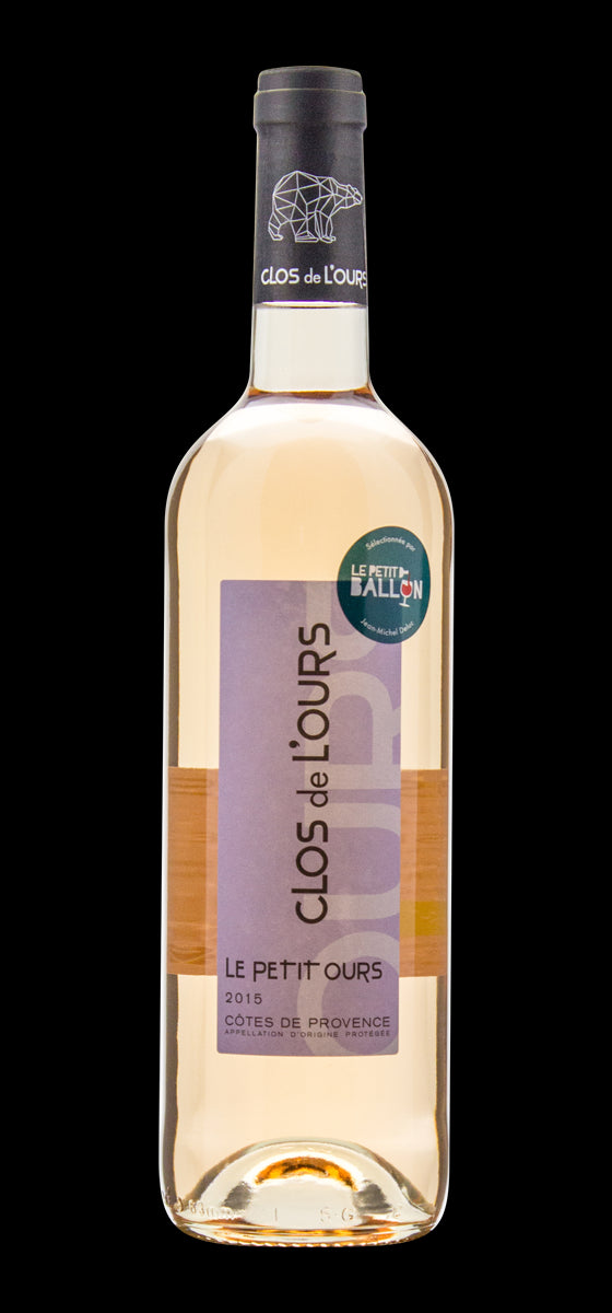 Clos de l'Ours - Rosé Petit Ours 2015