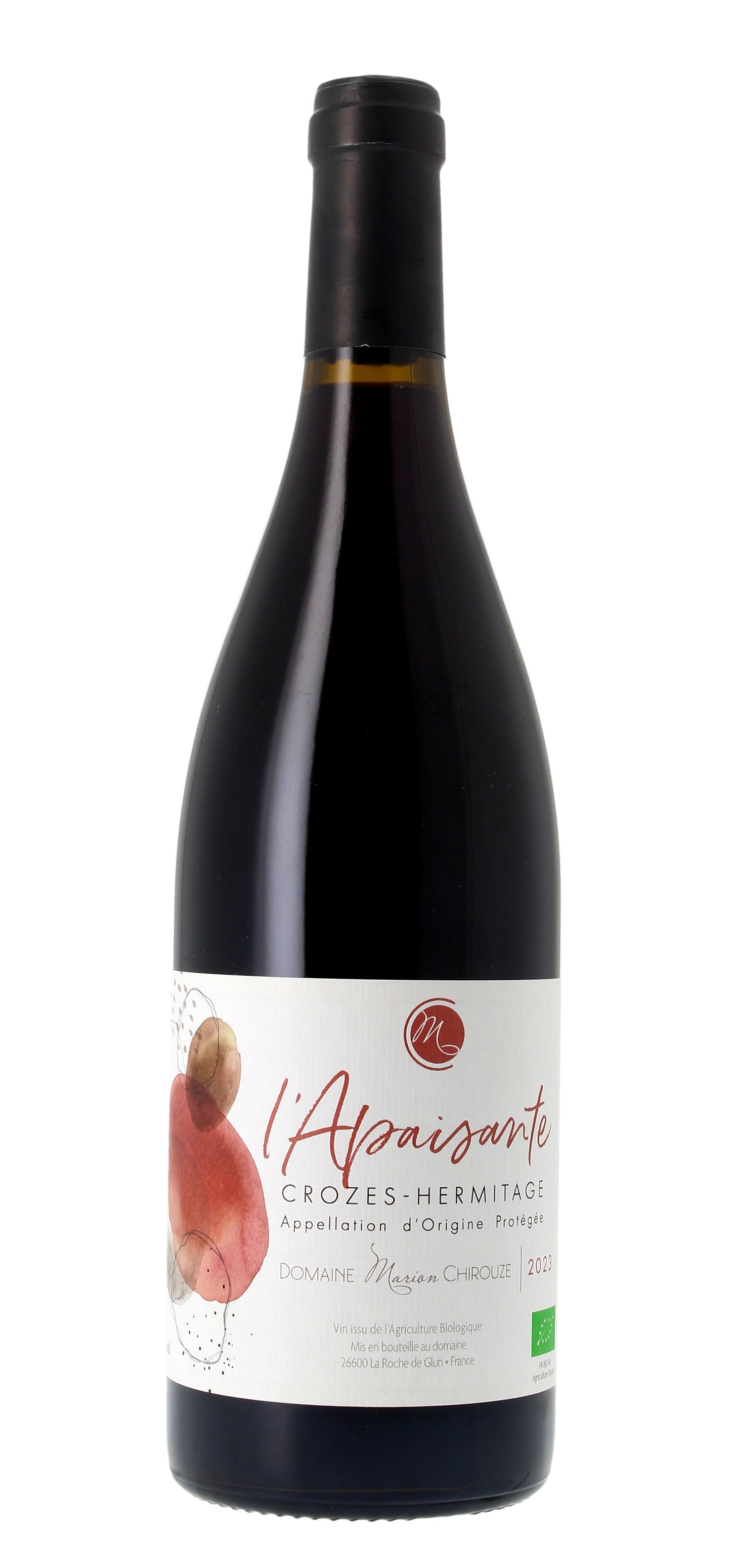 Domaine Marion Chirouze - L'Apaisante - AOP Crozes-Hermitage - Rouge - 2023