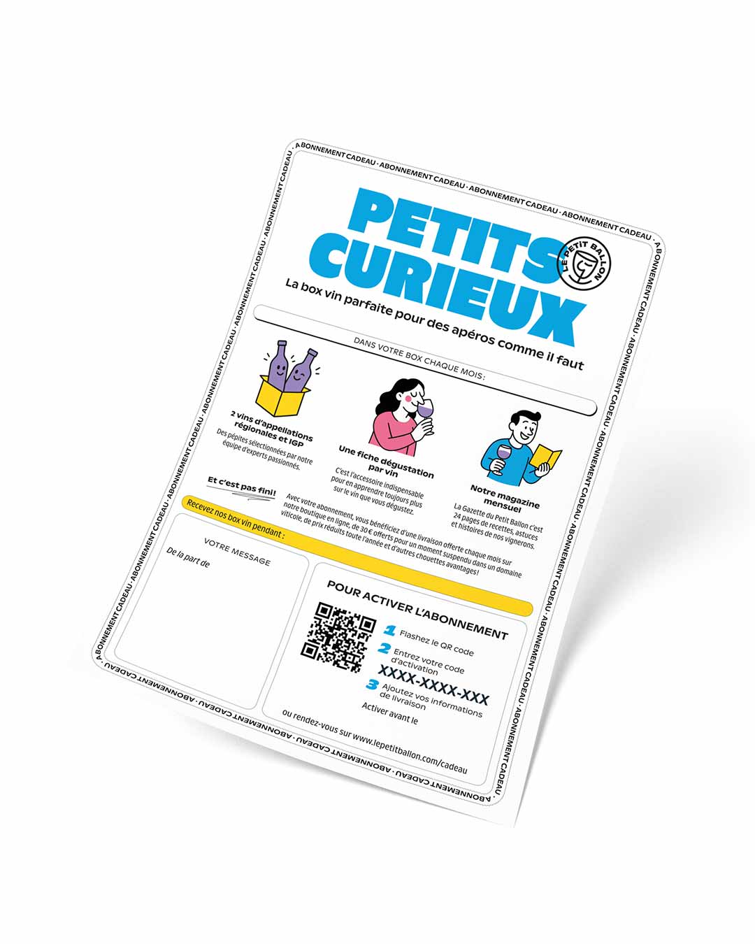 Abonnement Cadeau Petits Curieux