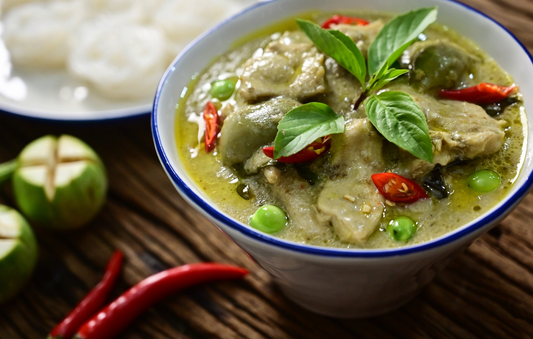 Quel vin boire avec un curry vert de lotte ?