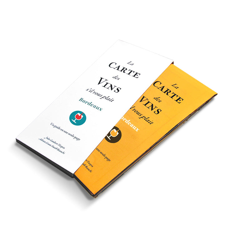Carte pliable - Les vins de France