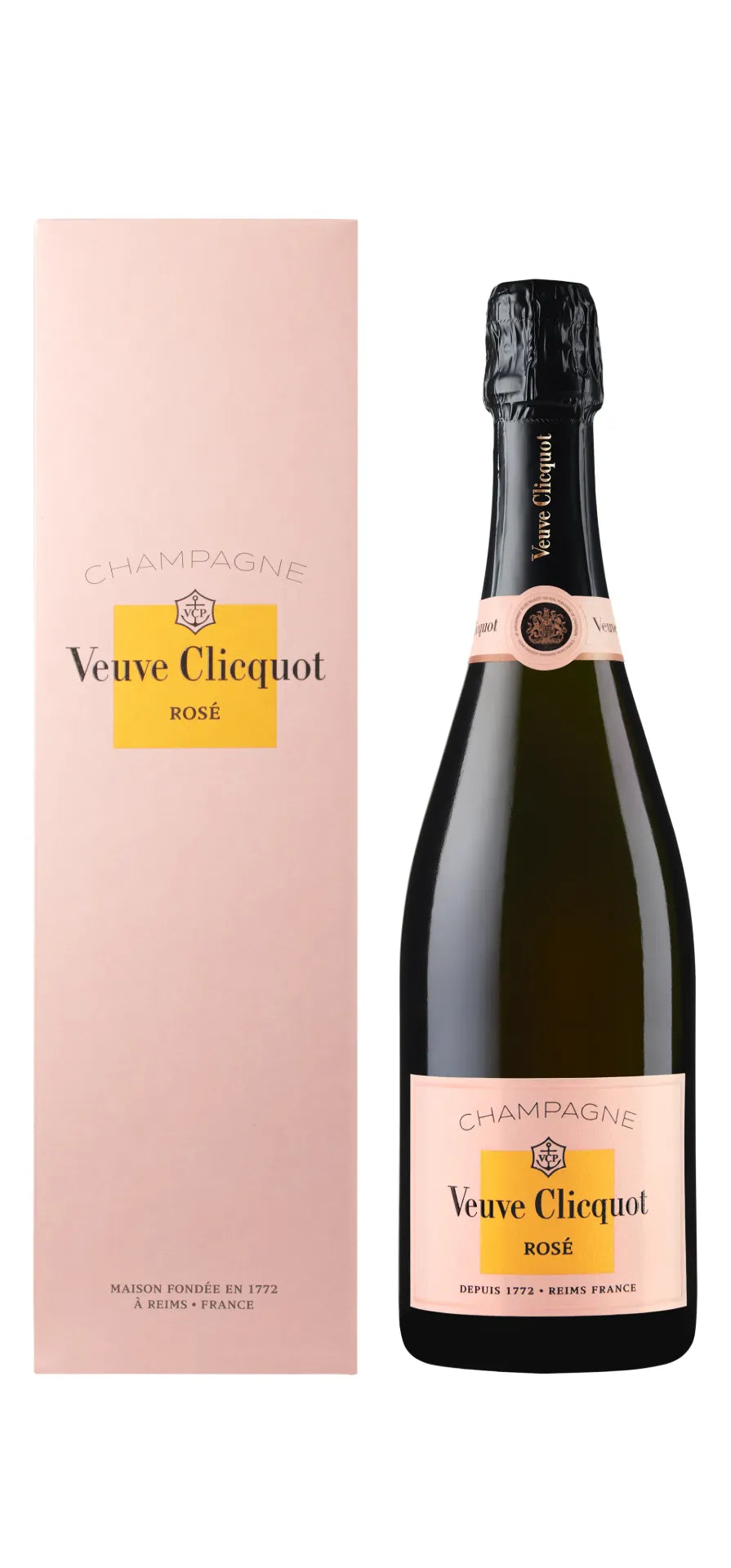 Champagne Veuve Clicquot - Rosé & étui - AOP Champagne - Rosé