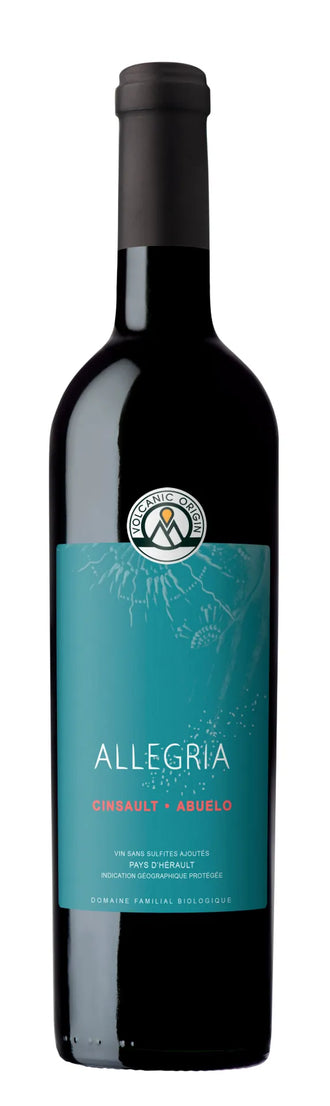 Domaine Allegria - Cinsault Abuelo - IGP Pays d'Hérault - Rouge - 2024