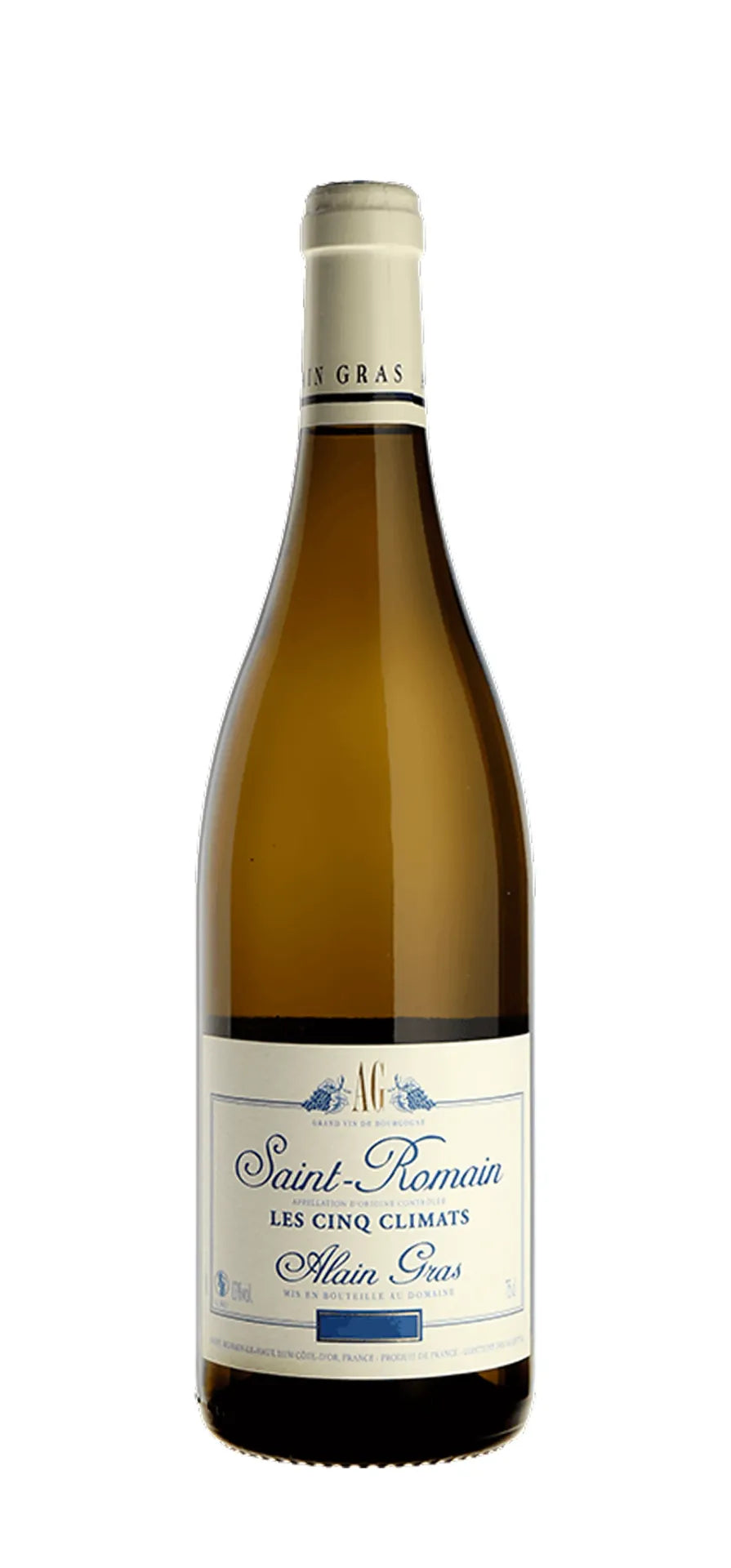 Alain Gras - Saint Romain Blanc Les cinq Climats - Blanc 2023 – Le