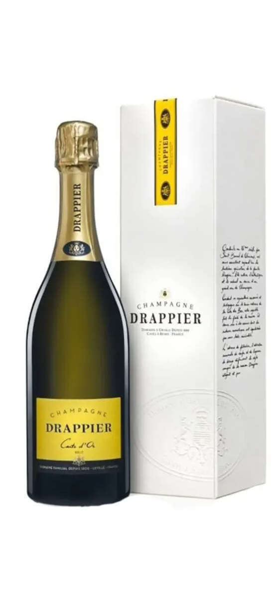 Champagne Drappier - Brut Carte d'Or & étui - AOP Champagne - Blanc