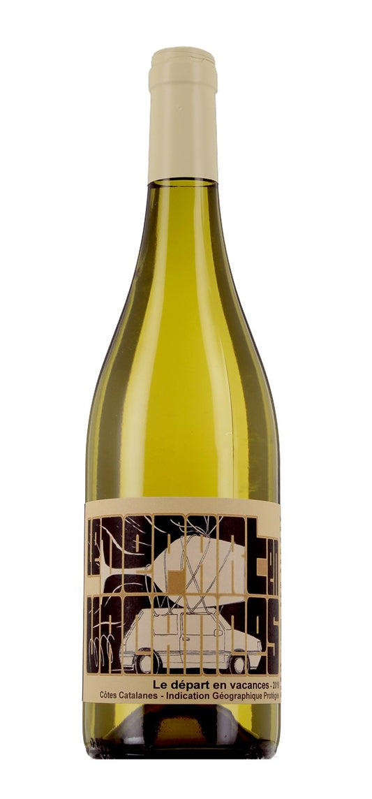 Départ en vacances Blanc