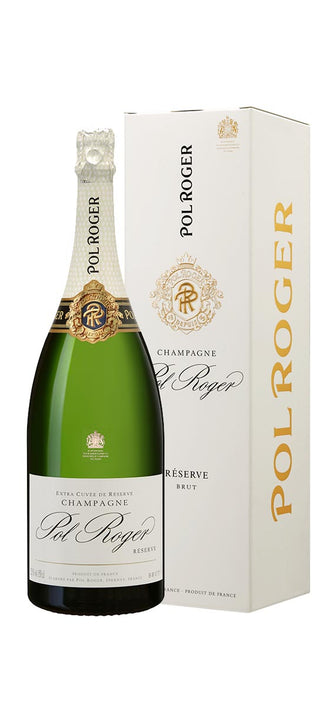 Champagne Pol Roger - Brut Magnum & étui - AOP Champagne - Blanc