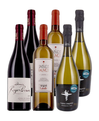 Tables de fêtes Repas Festif - 6 bouteilles