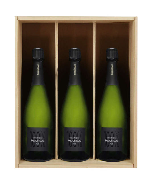 Champagne Barfontarc - 3 bouteilles & Caisse bois