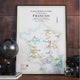 Affiche des vins de France