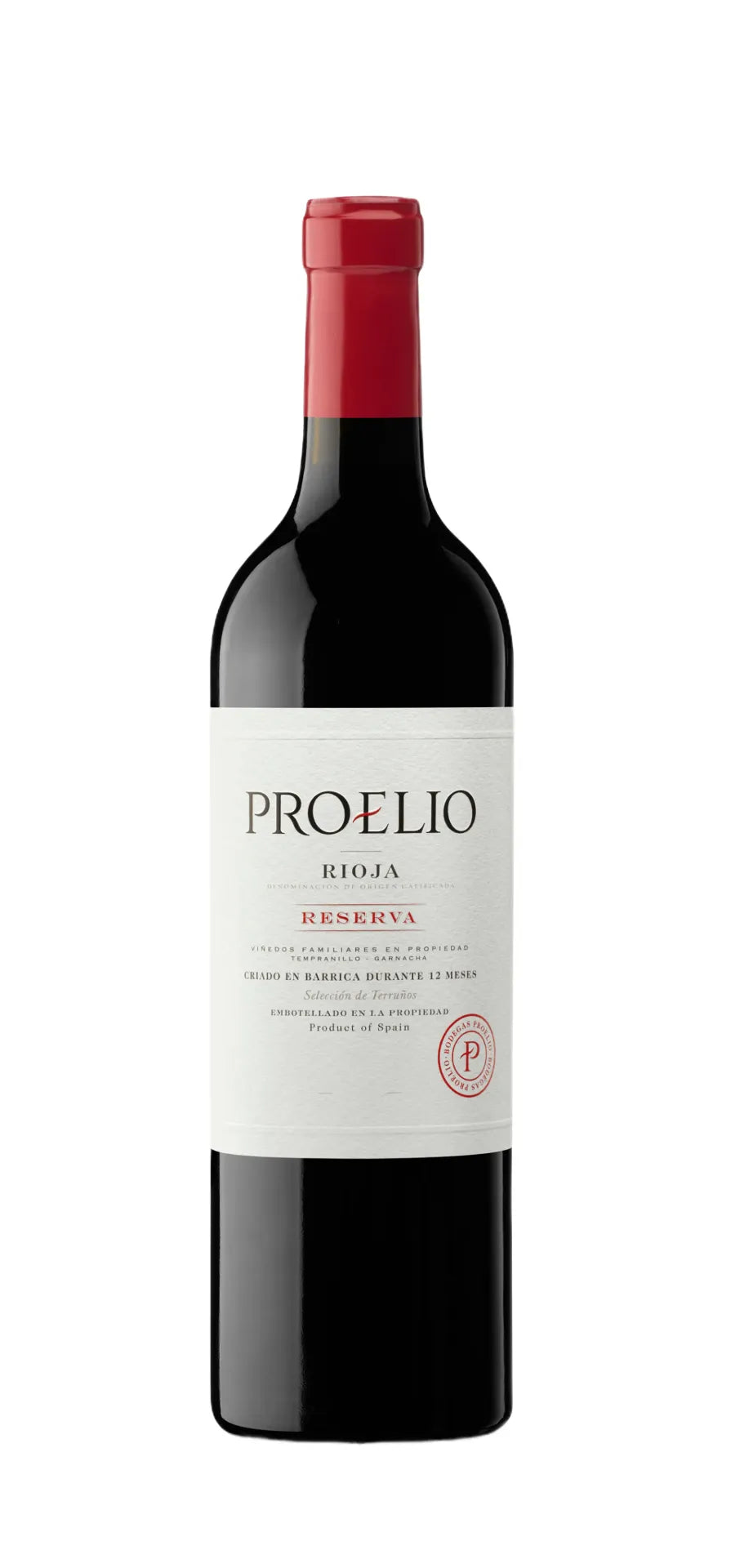 Bodegas Proelio - Proelio Reserva - DOC Rioja - Rouge - 2017