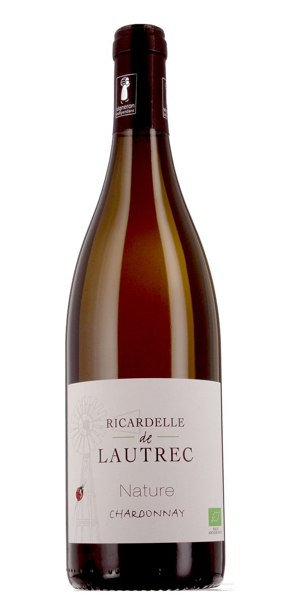Domaine Ricardelle de Lautrec - Chardonnay Nature - IGP Pays d'Oc - Blanc - 2019