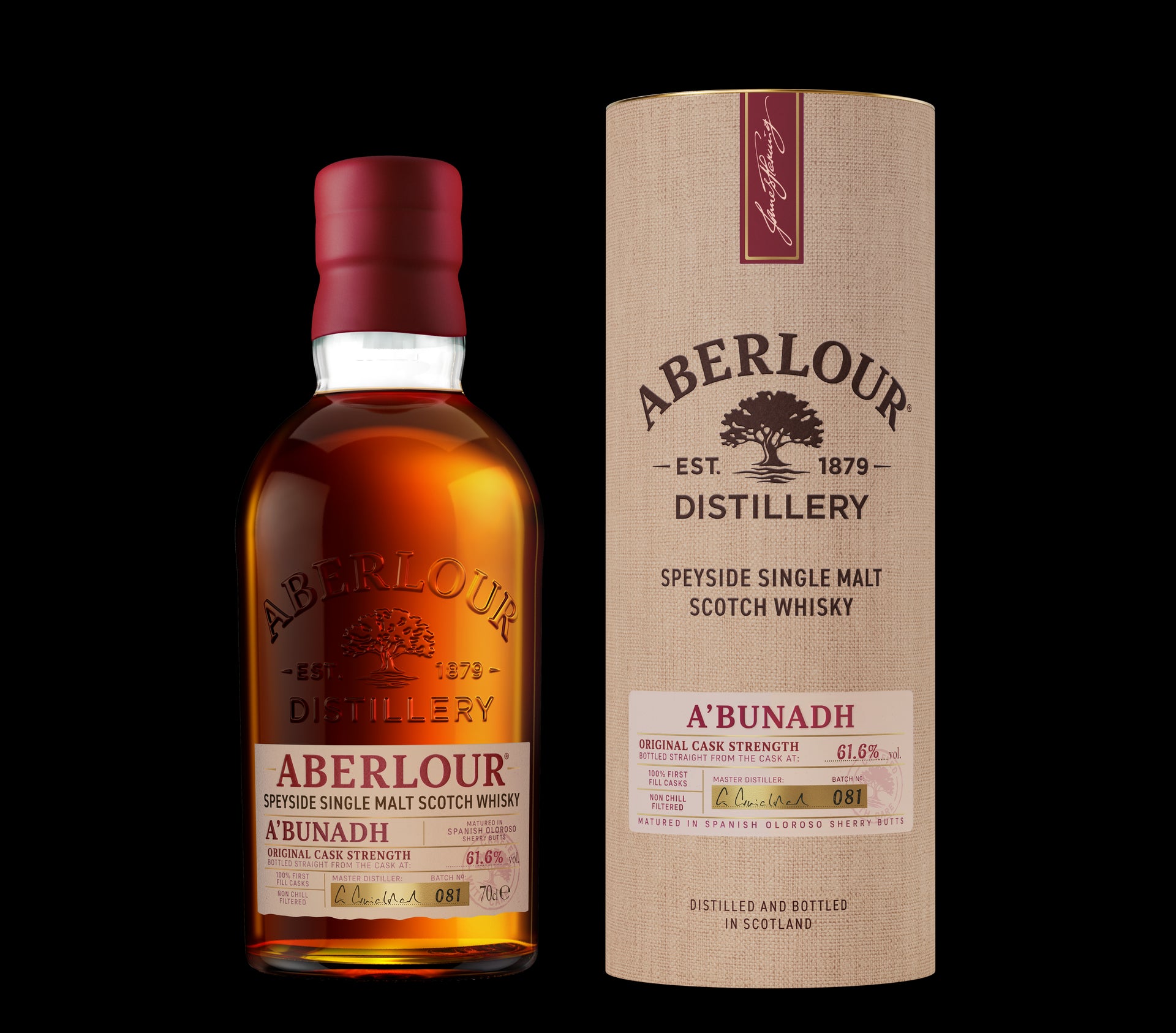 Aberlour - A'Bunadh Batch 81 & étui