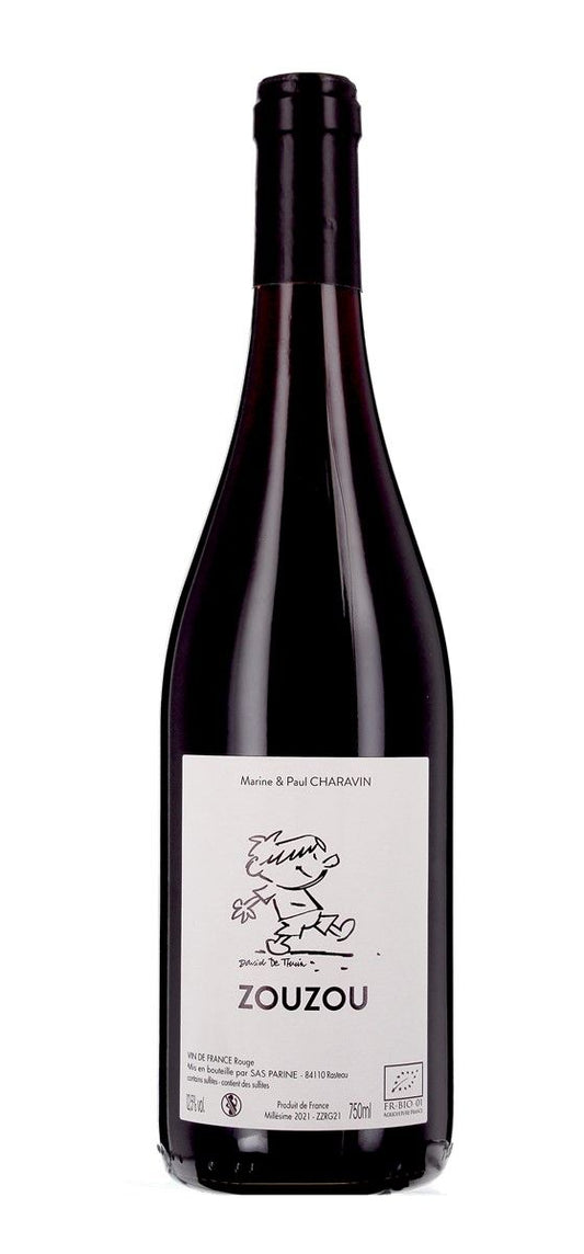 Paul et Marine Charavin - Zouzou Rouge  - Vin de France - Rouge - 2022