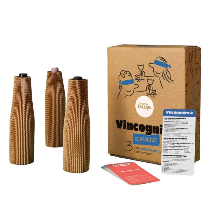 Vincognito - Coffret dégustation à l'aveugle classique off