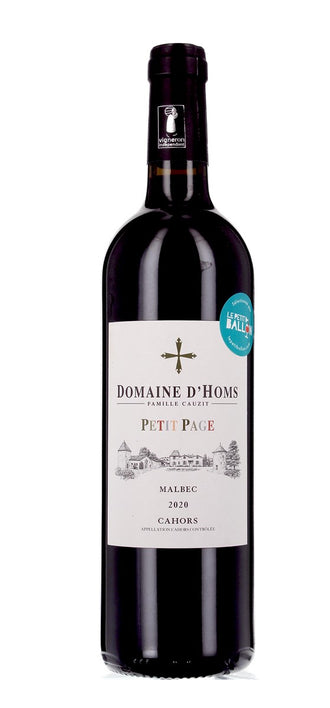 Domaine d'Homs - Petit Page  - AOP Cahors - Rouge - 2020
