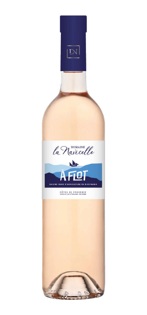 Domaine de la Navicelle - A Flot  - AOP Côtes de Provence - Rosé - 2023