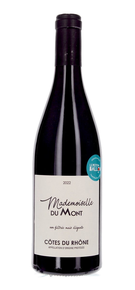 Ferme du Mont - Mademoiselle du Mont - AOP Côtes-du-Rhône - Rouge - 2022