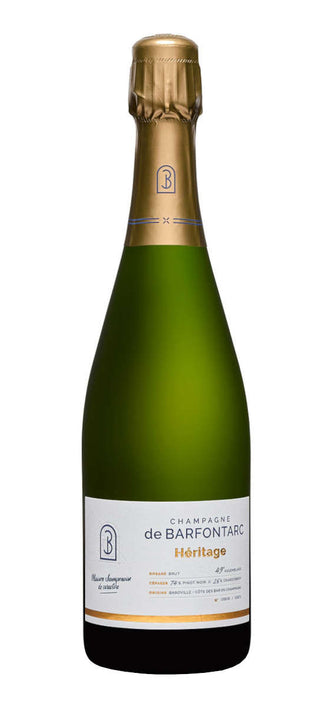 Champagne De Barfontarc - Brut Héritage - AOP Champagne - Blanc