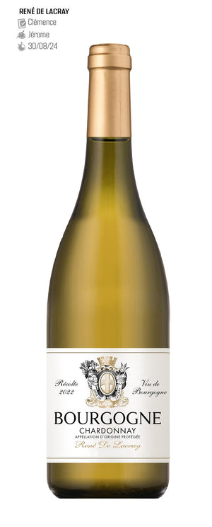 René de Lacray - Bourgogne Chardonnay - AOP Bourgogne - Blanc - 2022