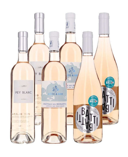 Coffrets Rosés Provence - 6 bouteilles