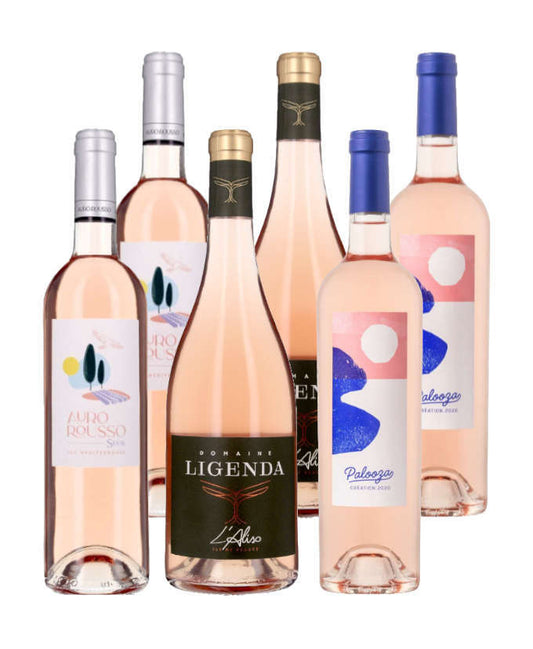Les rosés coup de coeur de 2023 - 6 bouteilles