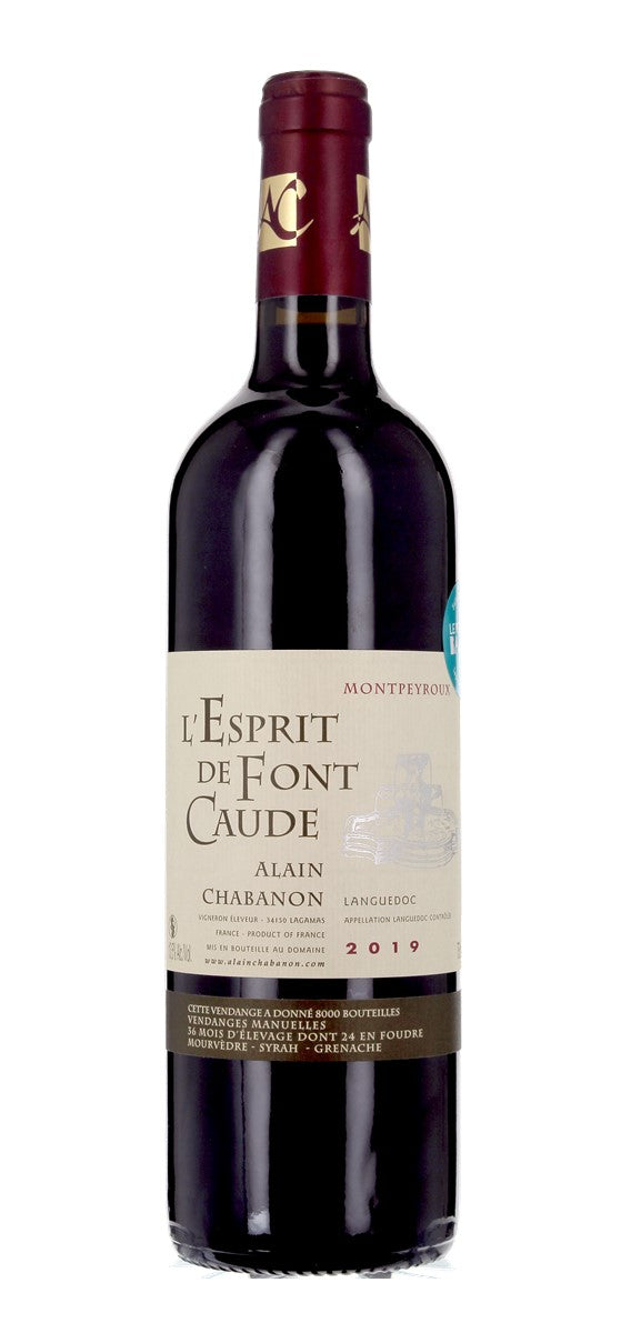 Alain Chabanon - L'Esprit de Font Caude - AOP Languedoc Montpeyroux - Rouge - 2019
