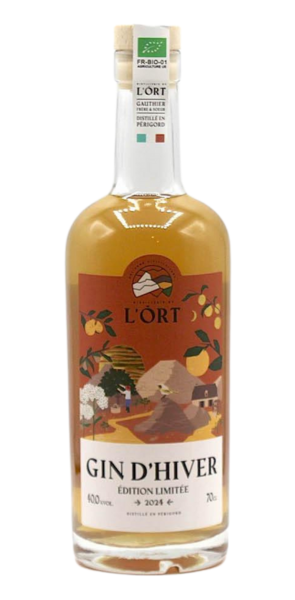 Distillerie de l'Ort - Gin de nos jardins - Hiver 2024